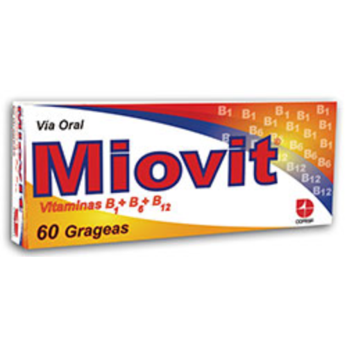 MIOVIT COMPLEJO B TAB X 60