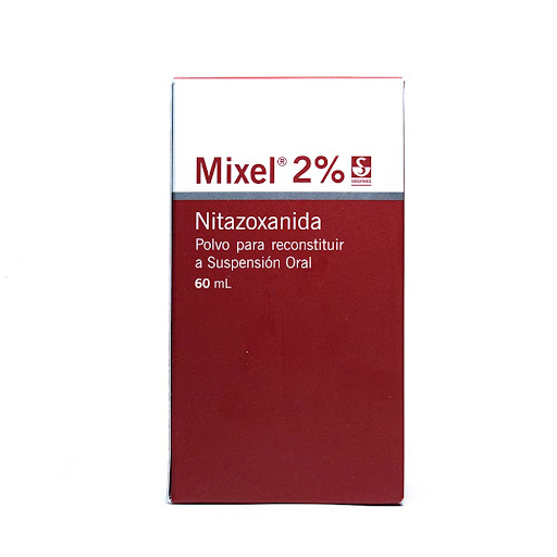 MIXEL NITAZOXANIDA 100MG/5ML SUSP 60ML