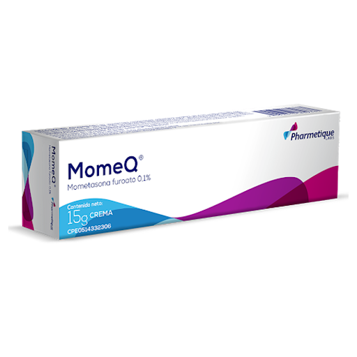 MOMEQ MOMETASONA 0.1% CREMA 15GR