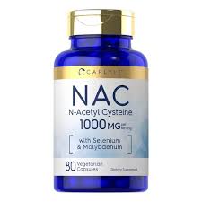 NAC ACETIL CYSTEINA 1000MG CAP X 80 (CARLYLE)