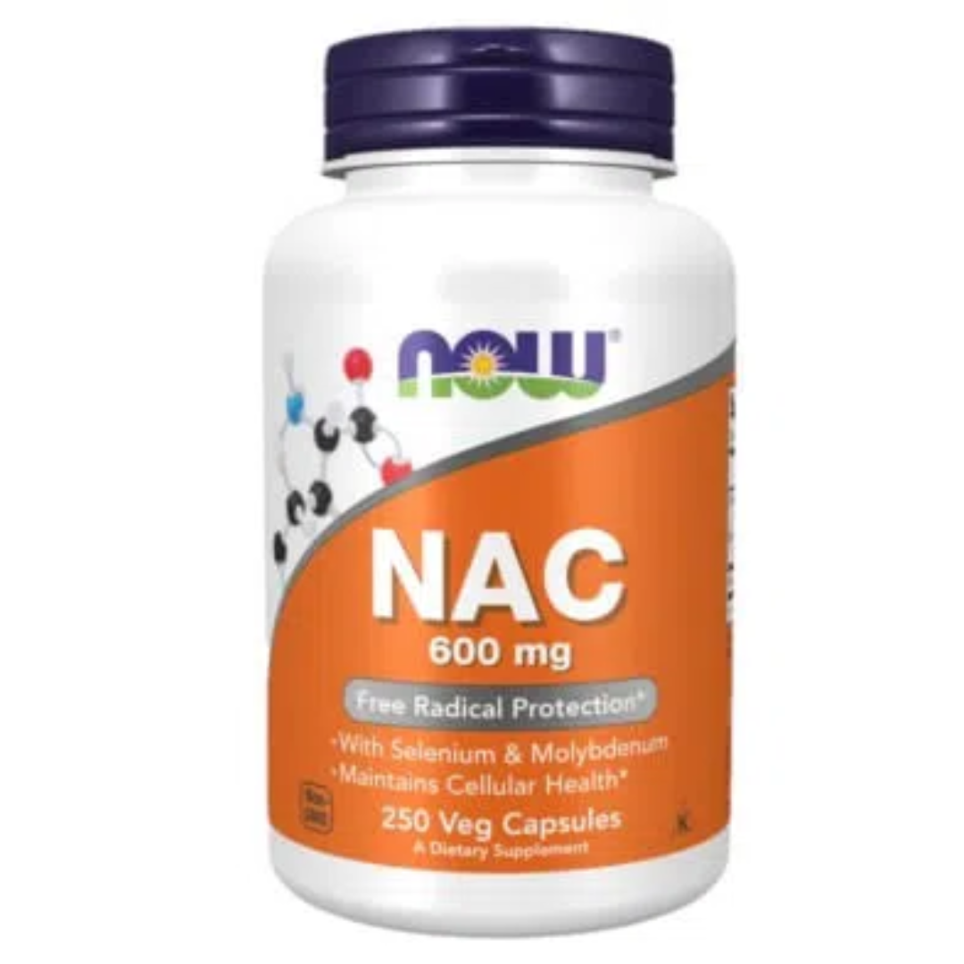 NOW NAC N-ACETILCISTEINA 600MG CAP X 100
