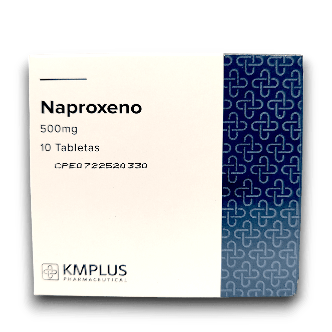 NAPROXENO 500MG TAB X 10 (KMPLUS)
