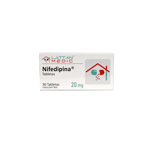 NIFEDIPINA 20MG L.P TAB X 30 (LATTAN MEDIC)