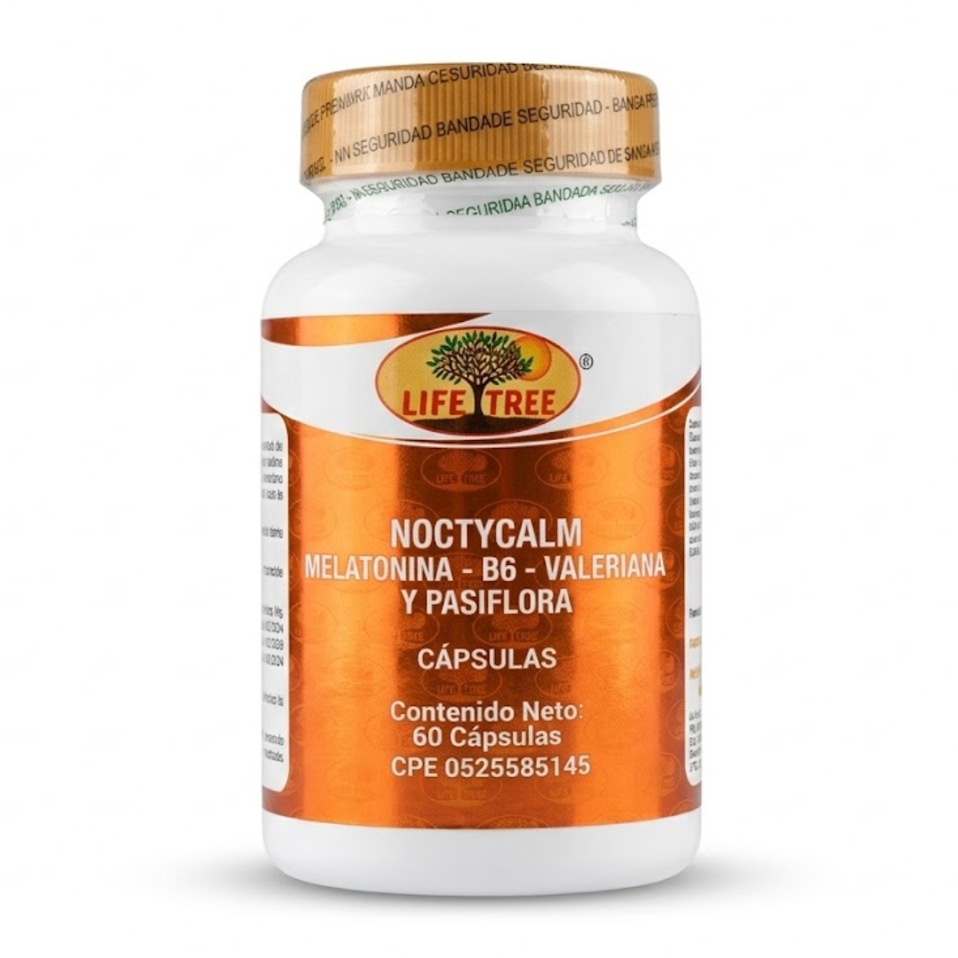 NOCTYCALM MELATONINA B6 VALERIANA PASIFLORA CAP X 60