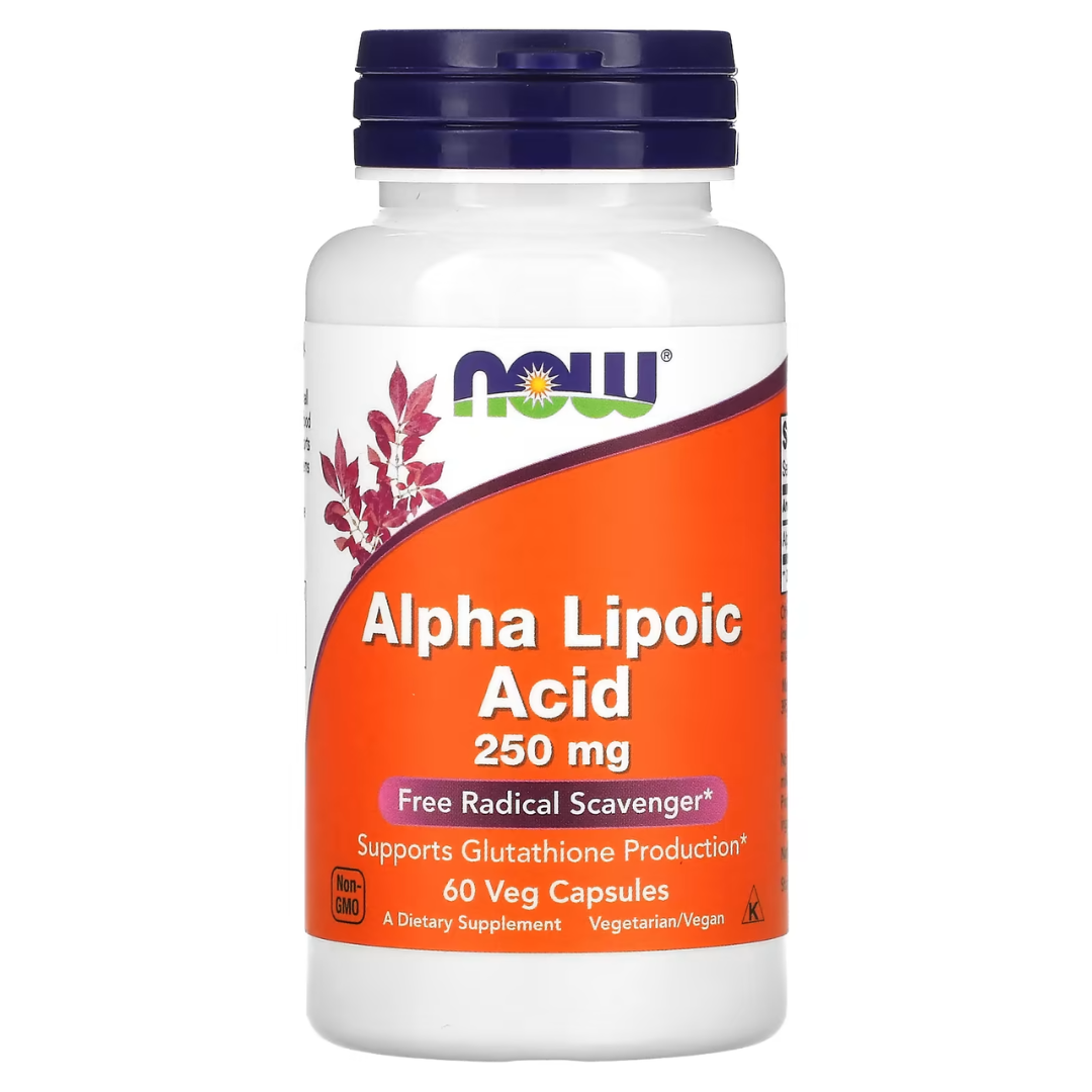 NOW ACIDO ALPHA LIPOIC 250MG CAP X 60