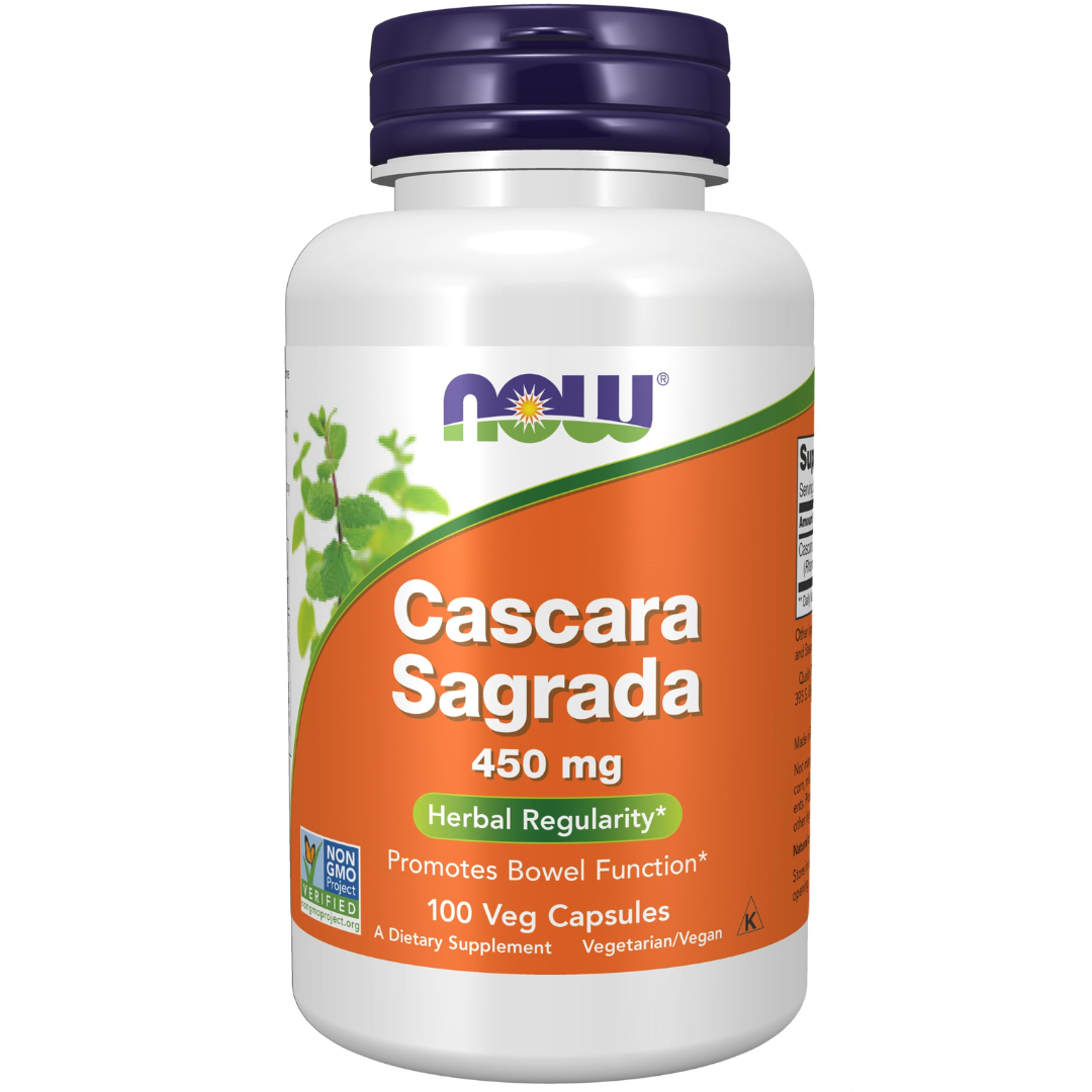 NOW CASCARA SAGRADA 450MG CAP X 100