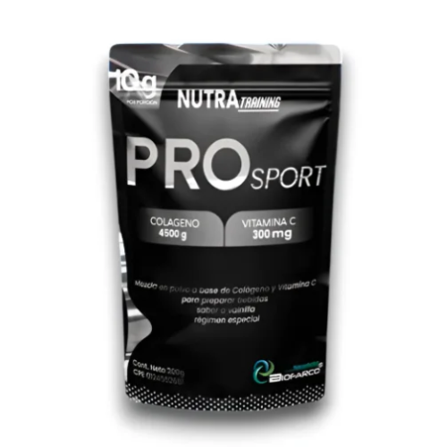 PRO SPORT COLAGENO VITAMINA C 200GR NUTRA TRAINING