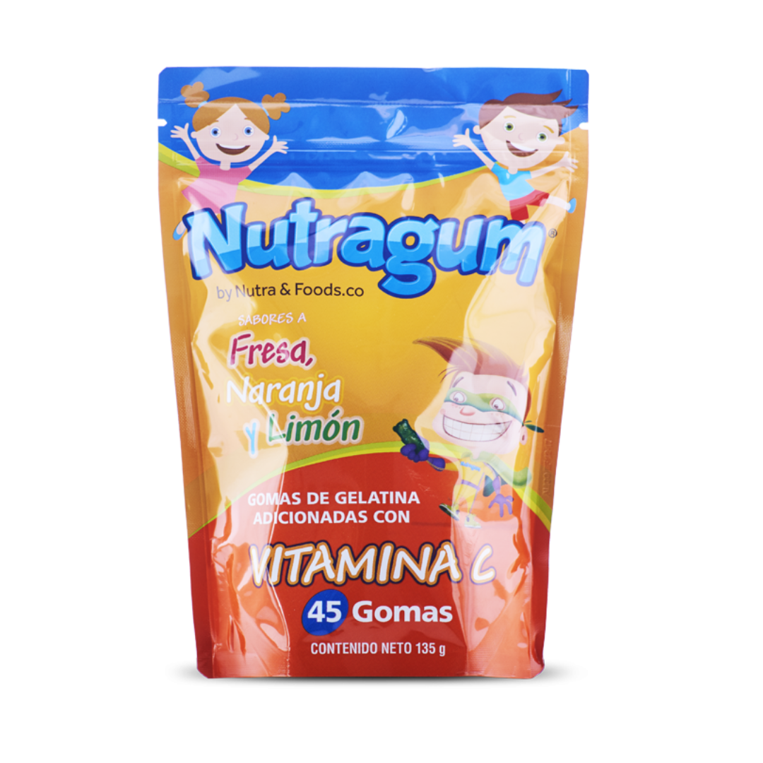 NUTRAGUM VITAMINA C GOMITAS X 45