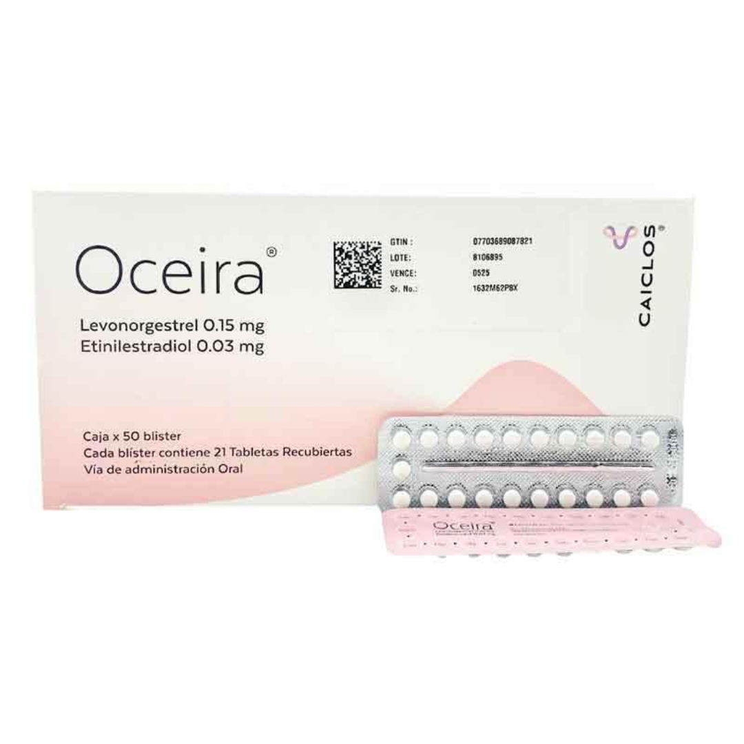 OCEIRA LEVONORGESTREL ETINILESTRADIOL 0.15-0.03MG TAB X 21