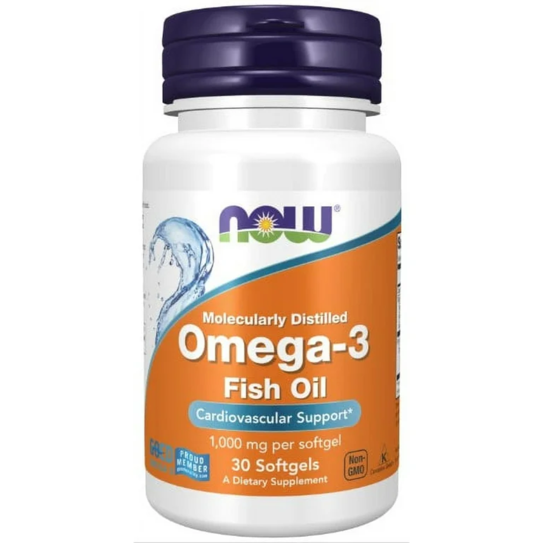 NOW OMEGA 3 1000MG CAP BLANDAS X 30