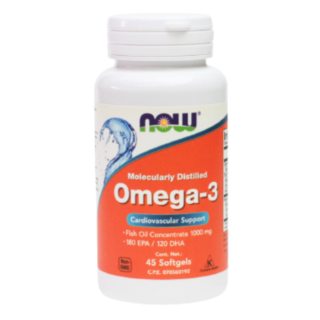 NOW OMEGA 3 1000MG CAP BLANDAS X 45