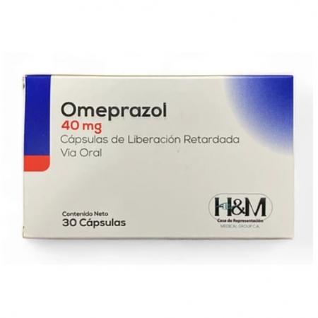 OMEPRAZOL 40MG CAP X 30 (H&M)