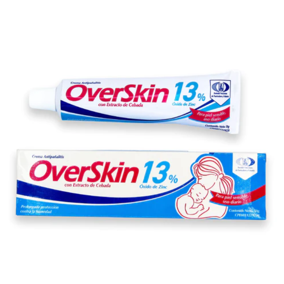 OVERSKIN OXIDO DE ZINC 13% CREMA 50GR
