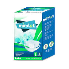 PAÑAL ADULTO TALLA L X 8 UND (MIMLOT)