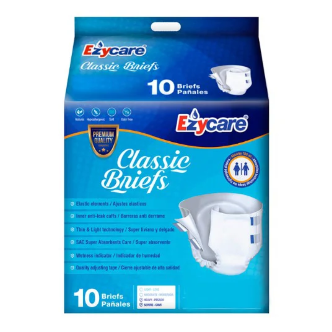 PAÑAL ADULTO TALLA M X 10 UND (EZYCARE)