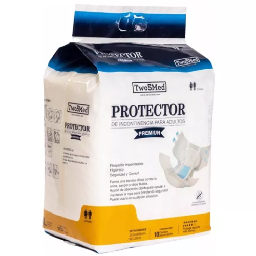 PAÑAL ADULTO TALLA L X 10 UND (TWO5MED)