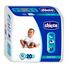 PAÑAL NIÑO TALLA G X 20 UND CHICCO