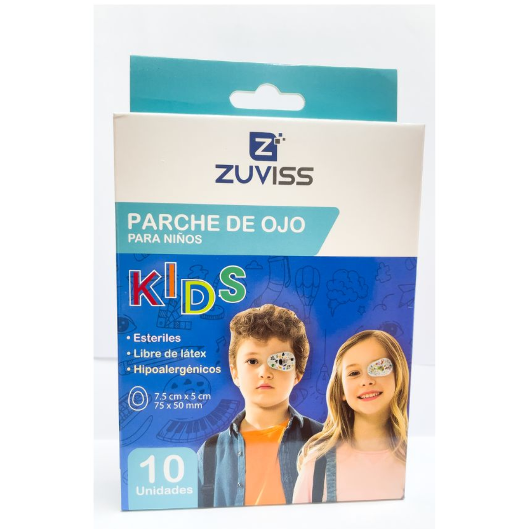 PARCHE OCULAR PEDIATRICO X 1 UND (ZUVISS)