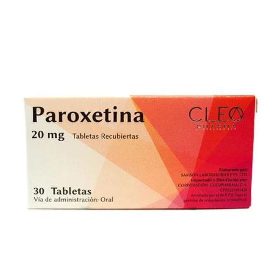 PAROXETINA 20MG TAB X 30 (CLEO)
