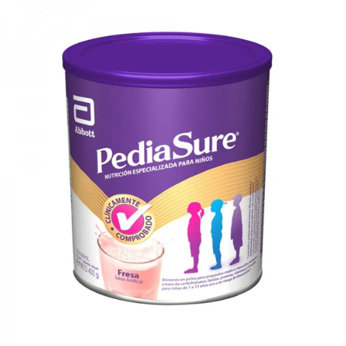 PEDIASURE SUPLEMENTO NUTRICIONAL FRESA 400GR ABBOTT