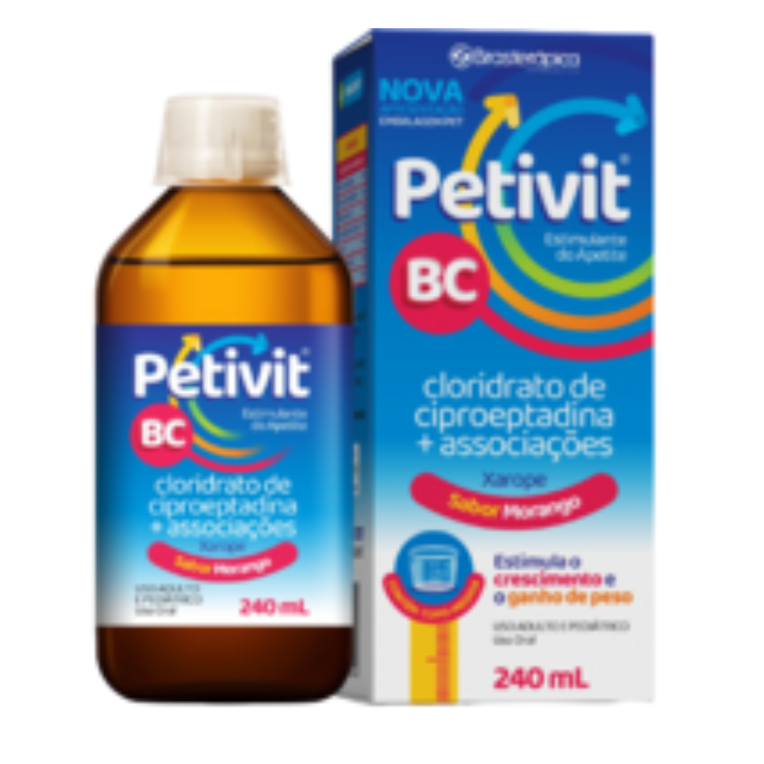 PETIVIT BC CIPROHEPTADINA VITAMINA B VITAMINA C SUSP 240ML