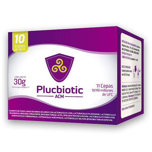PLUCBIOTIC PROBIOTICOS SOBRE 30GR X 10