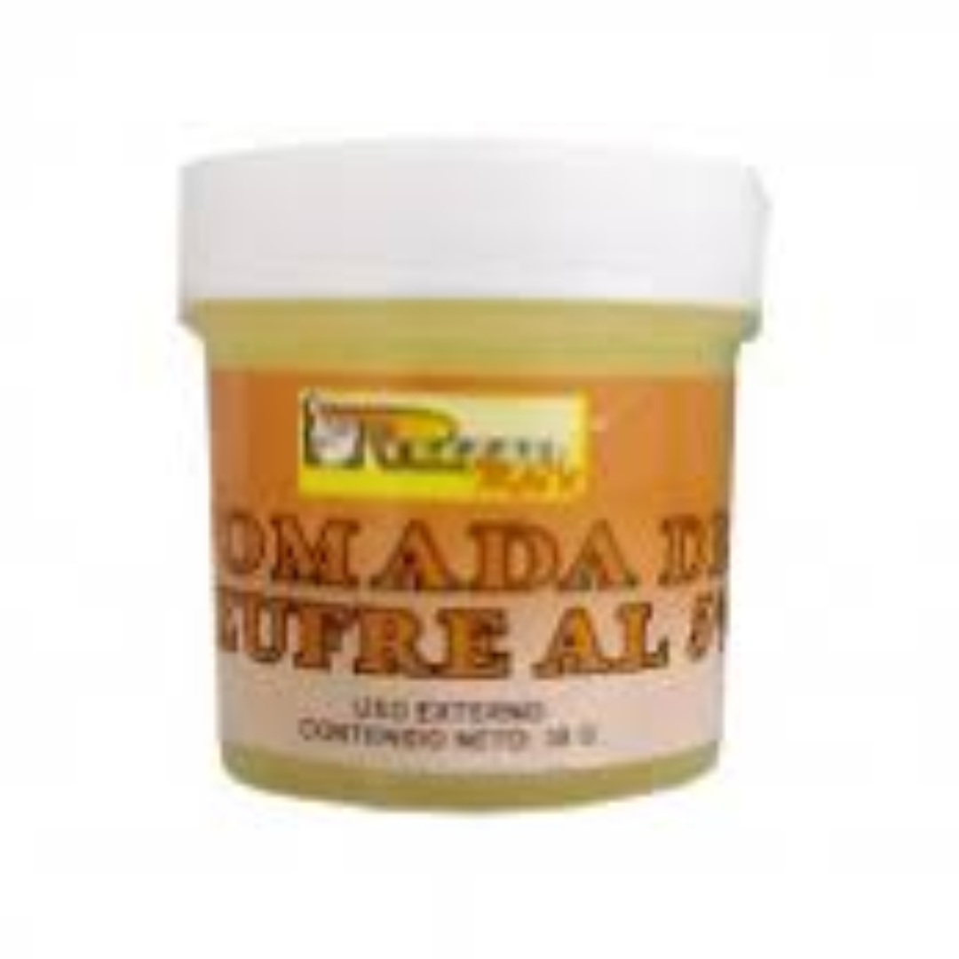 POMADA DE AZUFRE 5% 60GR (RECETTE)