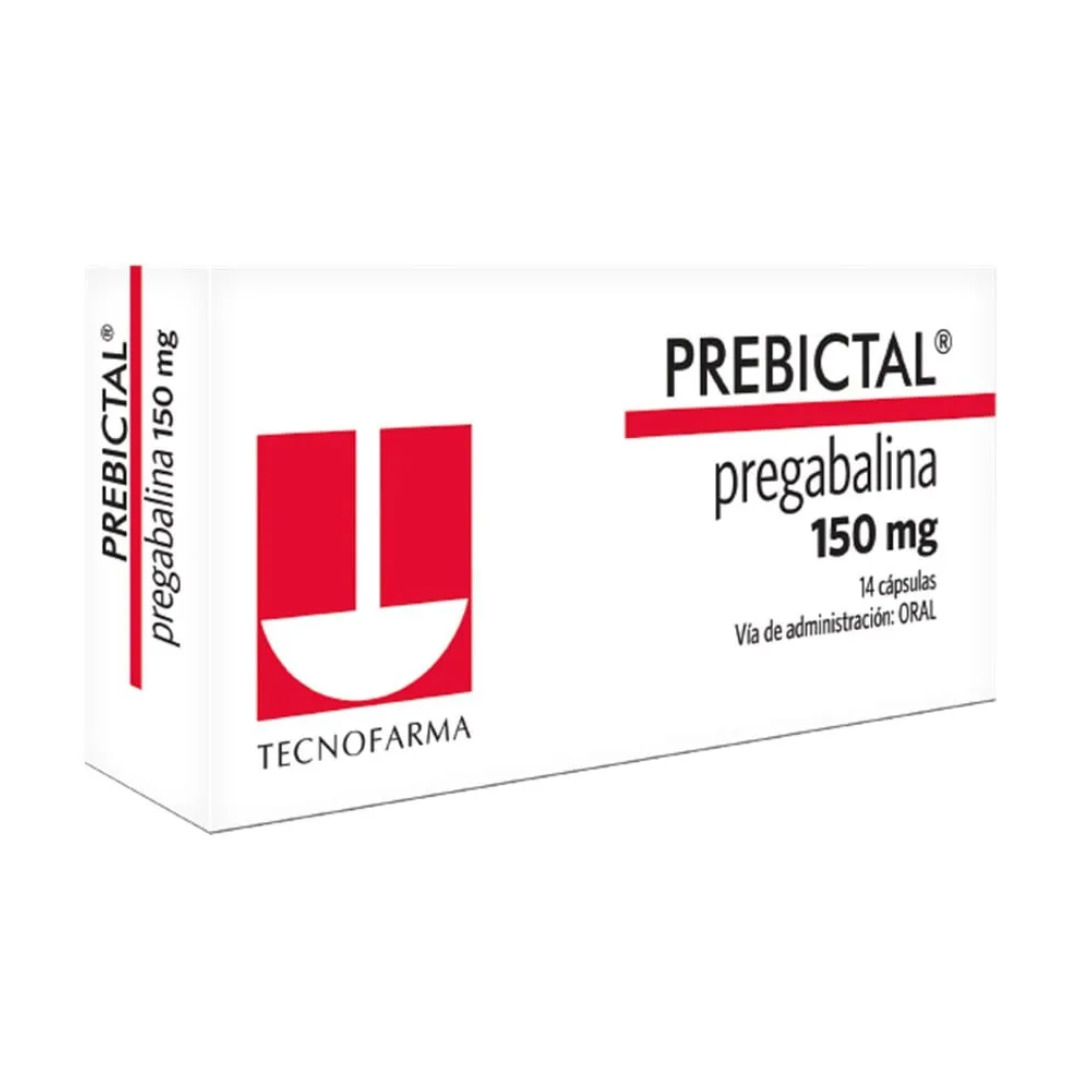 PREBICTAL PREGABALINA 150MG CAP X 14