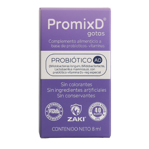 PROMIXD AD PROBIOTICO ANTIDIARREICO GOTAS 8ML