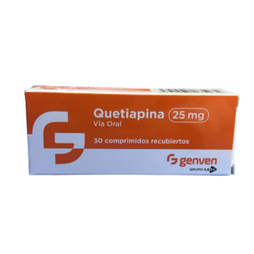 QUETIAPINA 25MG TAB X 30 (GENVEN)