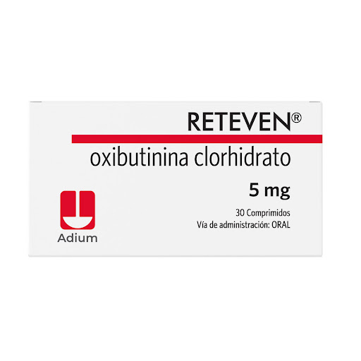 RETEVEN OXIBUTININA 5MG TAB X 30