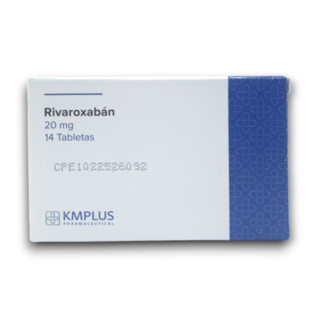 RIVAROXABAN 20MG TAB X 14 (KMPLUS)