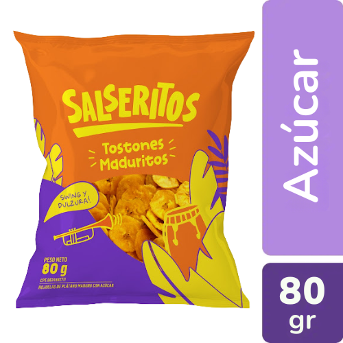 SALSERITOS TOSTONES MADURITOS 80GR