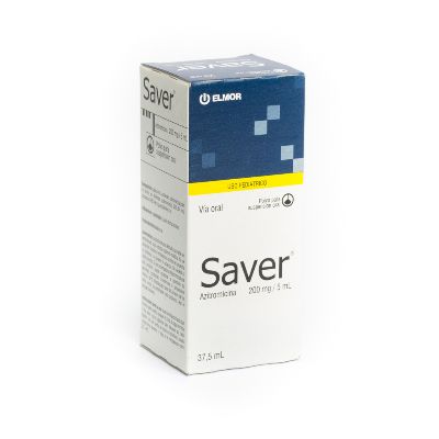 SAVER AZITROMICINA 200MG/5ML SUSP 37.5ML