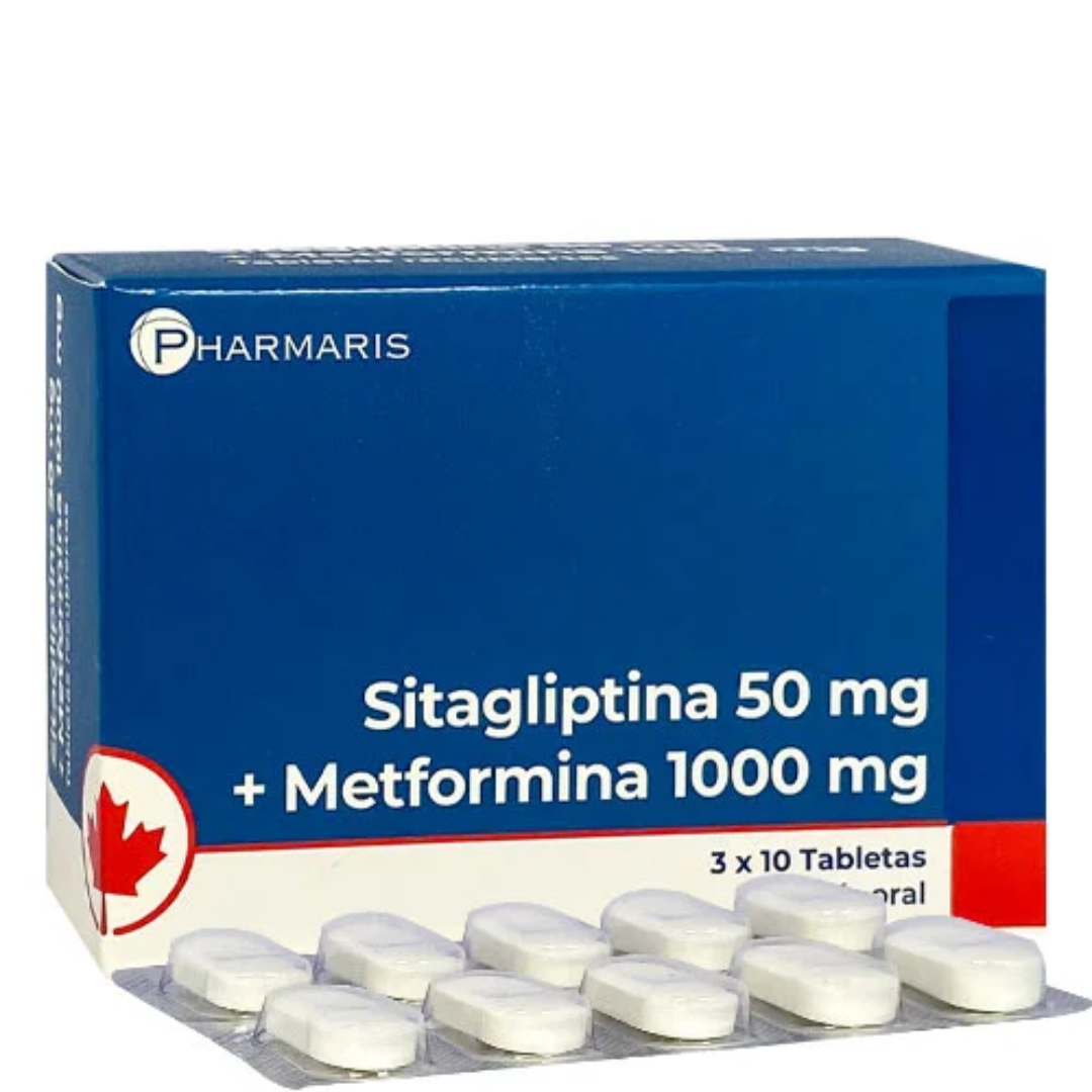 SITAGLIPTINA METFORMINA 50-1000MG TAB X 30 (PHARMARIS)