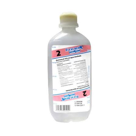 SOLUCION DEXTROSA 10% EN AGUA 500ML N2 (BEHRENS)