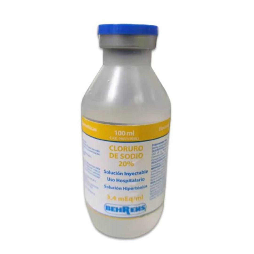 CLORURO DE SODIO 20% AMP 100ML (BEHRENS)