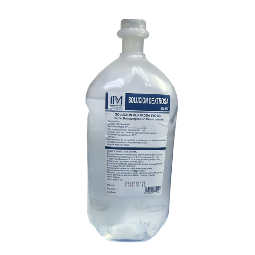 SOLUCION DEXTROSA 5% 500ML (ITM)