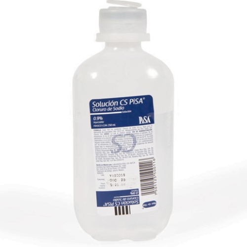 SOLUCION FISIOLOGICA CLORURO DE SODIO 0.9% 250ML (PISA)