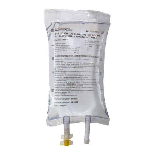 SOLUCION DEXTRO-SAL 5%-0.30% N28 500ML (BEHRENS)