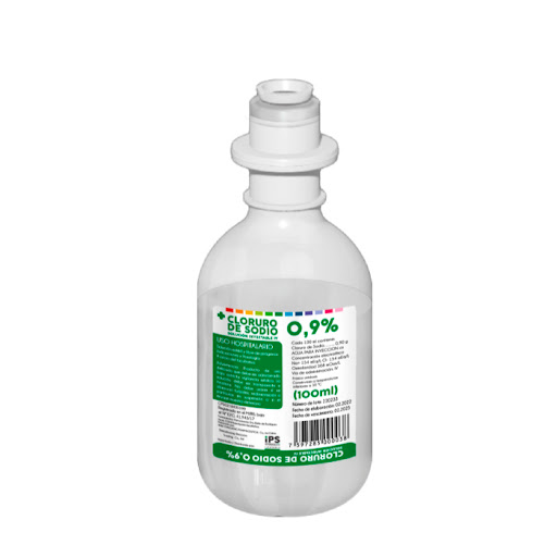 SOLUCION FISIOLOGICA CLORURO DE SODIO 0.9% 100ML (BIOMEDIC)