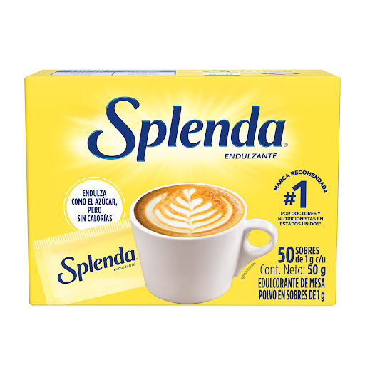 SPLENDA ENDULZANTE SOBRES X 50