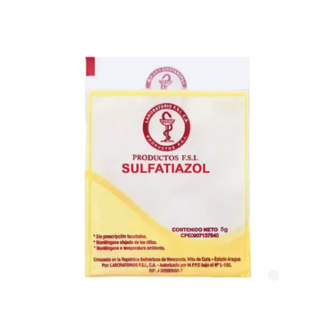 SULFATIAZOL POLVO 5GR (FSI)