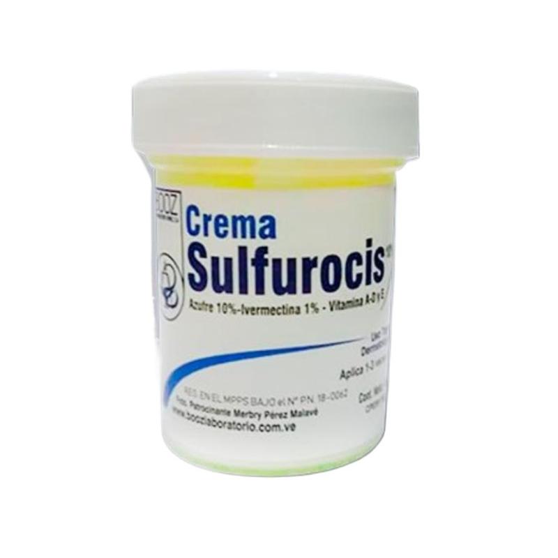SULFUROCIS AZUFRE IVERMECTINA VIT A-D-E CREMA 20GR