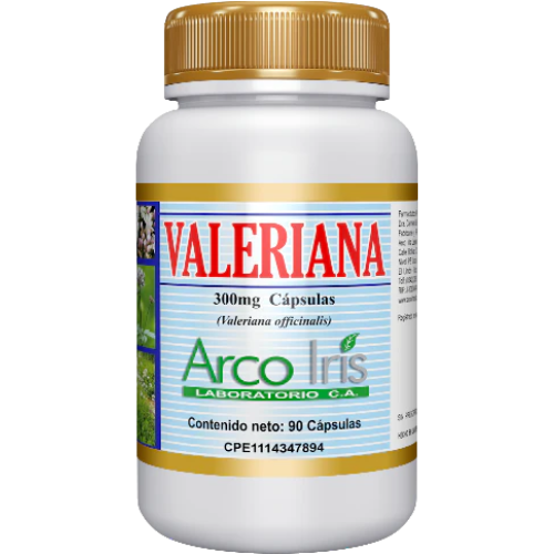 ARCOIRIS VALERIANA 300MG CAP X 90
